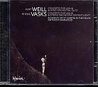 Kurt Weill / Concerto for Violin and Winds / Peteris Vasks / Violin Concerto 