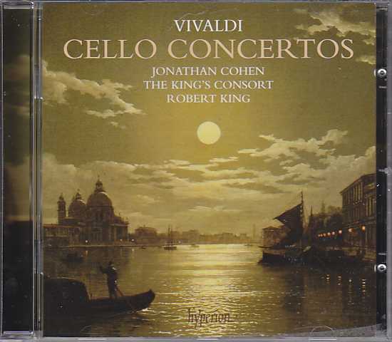 Antonio Vivaldi / Cello Concertos // King's Consort / Jonathan Cohen