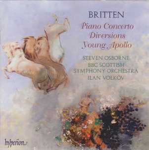 Benjamin Britten / Piano Concerto / Diversions / Young Apollo // Steven Osborne / BBC SO / Ilan Volkov
