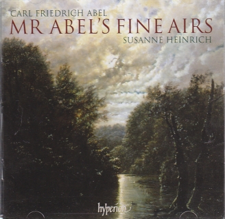Carl Friedrich Abel / Mr Abel's fine Airs - Music for Solo Viola da Gamba / Susanne Heinrich