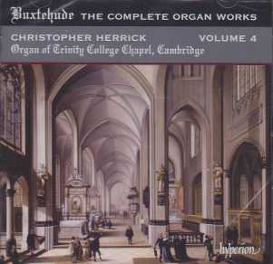 Dieterich Buxtehude / Complete Organ Works vol. 4 / Christopher Herrick