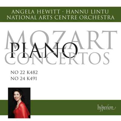 W.A. Mozart / Piano Concertos 22 & 24 // Angela Hewitt / National Arts Centre Orchestra / Hannu Lintu