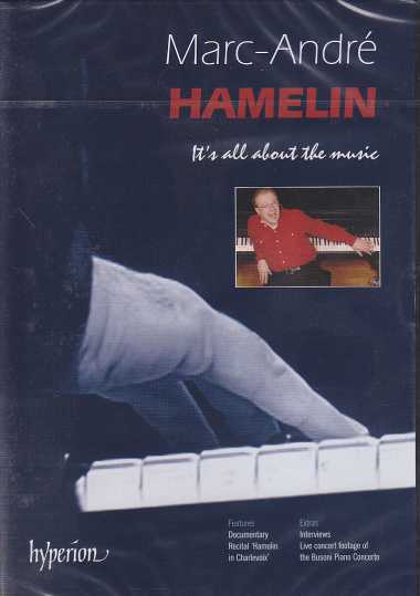 Marc-André Hamelin / It's All About The Music DVD