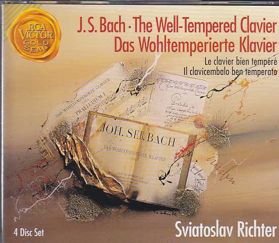 J.S. Bach / Das wohltemperierte Klavier (Complete) // Sviatoslav Richter