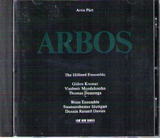 Arvo Pärt / Arbos