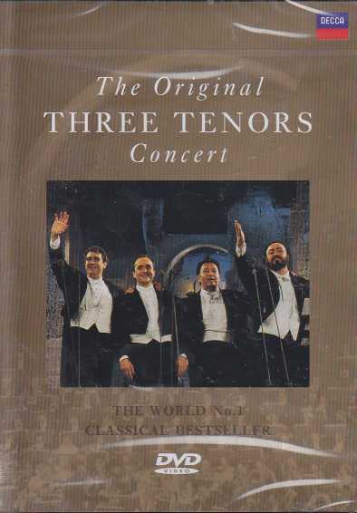 Three Tenors (José Carreras / Plácido Domingo / Luciano Pavarotti) / The Original Three Tenors Concert DVD