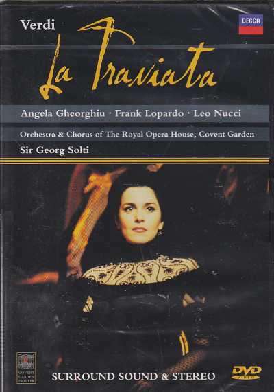 Giuseppe Verdi / La Traviata // Angela Gheorgiu / Leo Nucci / Orchestra & Chorus of the Royal Opera House / Sir Georg Solti