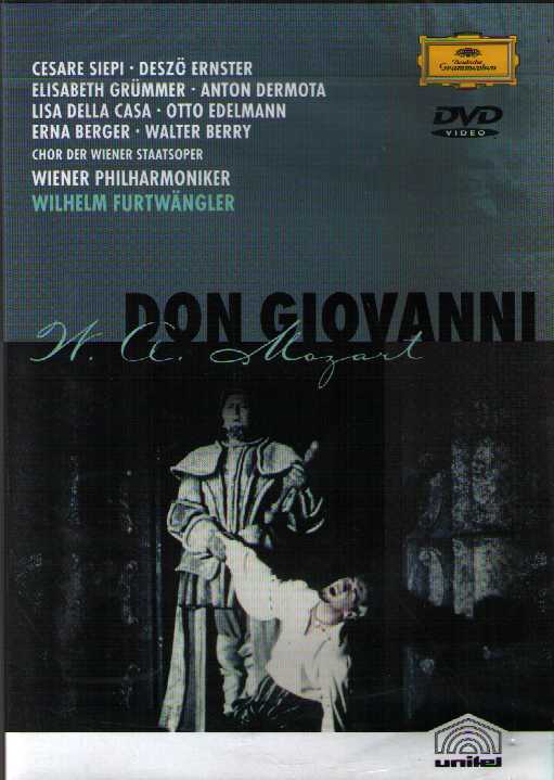 W.A. Mozart / Don Giovanni / Lisa della Casa / Cesare Siepi / Wilhelm Furtwängler / Wiener Staatsoper DVD