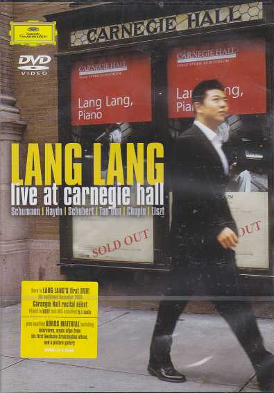 Lang Lang / Live at Carnegie Hall DVD