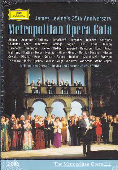 James Levine's 25th Anniversary Metropolitan Opera Gala DVD