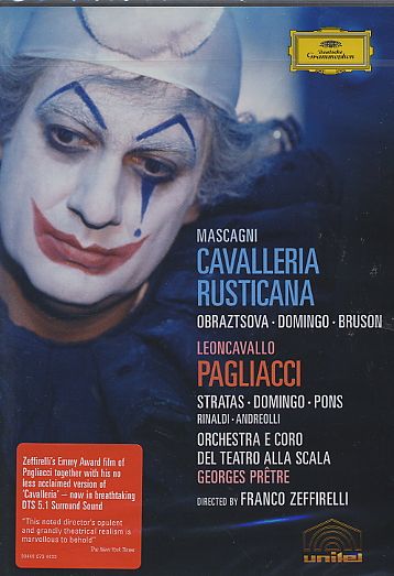 Pietro Mascagni / Cavalleria Rusticana / Ruggero Leoncavallo/ Pagliacci / Placido Domingo / Georges Prêtre / Teatro alla Scala DVD