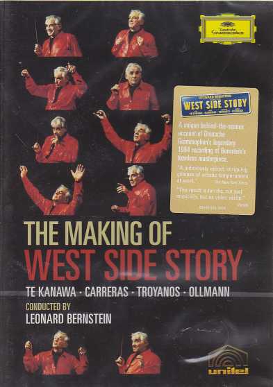 Leonard Bernstein / Making of West Side Story / Kiri Te Kanawa / José Carreras / Leonard Bernstein DVD