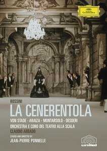 Gioachino Rossini / La Cenerentola (Tuhkimo) / Frederica von Stade / Francisco Araiza / Paolo Montarsolo / Claudio Desderi / Teatro Alla Scala / Claudio Abbado DVD
