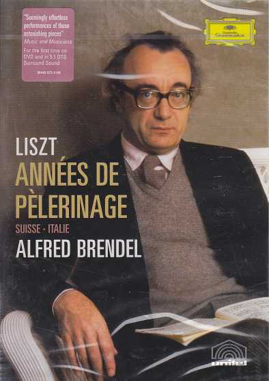 Franz Liszt / Années de Pèlerinage I-II / Alfred Brendel DVD