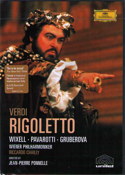 Giuseppe Verdi / Rigoletto // Ingvar Wixell / Luciano Pavarotti / Edita Gruberova / Wiener Philharmoniker / Riccardo Chailly