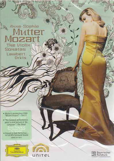 W.A. Mozart / Violin Sonatas (Complete) / Anne-Sofie Mutter 2DVD