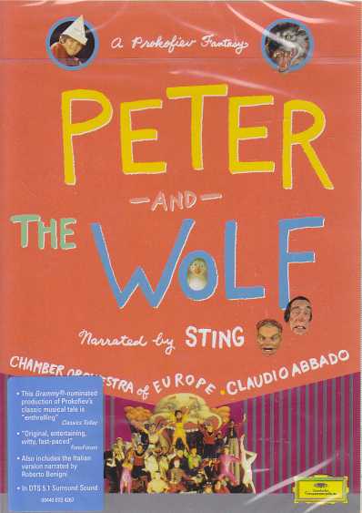 Sergei Prokofiev / Peter and the Wolf // Chamber Orchestra of Europe / Claudio Abbado / Sting