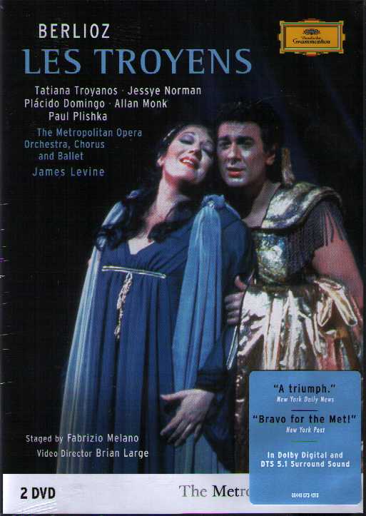 Hector Berlioz / Les Troyens / Tatiana Troyanos / Jessye Norman / Plácido Domingo / Metropolitan Opera DVD