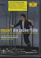 W.A. Mozart / Die Zauberflöte / Matti Salminen / Elena Mosuc / Nikolaus Harnoncourt DVD