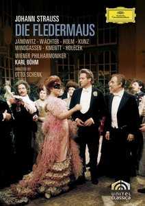 Johann Strauss II / Die Fledermaus (Lepakko) / Gundula Janowitz / Eberhard Wächter / Wiener Philharmoniker / Karl Böhm DVD