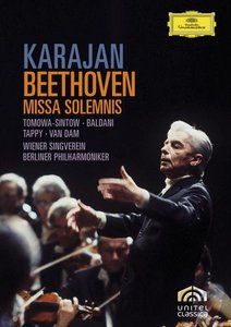 Ludwig van Beethoven / Missa solemnis / Berliner Philharmoniker / Herbert von Karajan DVD