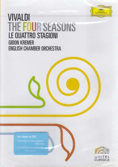 Antonio Vivaldi / The Four Seasons / English Chamber Orchestra / Gidon Kremer DVD
