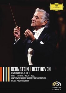 Ludwig van Beethoven / Symphonies 1, 8 & 9 / Wiener Philharmoniker / Leonard Bernstein DVD