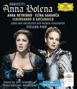 Gaetano Donizetti / Anna Bolena / Anna Netrebko / Elina Garanca / Ildebrando d'Arcangelo / Evelino Pidò / Wiener Staatsoper Blu-ray Disc