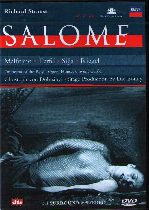 Richard Strauss / Salome / Catherine Malfitano / Bryn Terfel / Anja Silja / Orchestra of Royal Opera House Covent Garden / Kenneth Riegel DVD