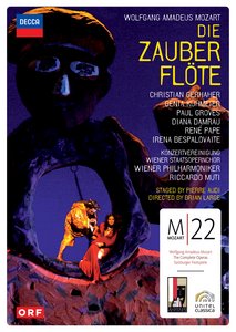W.A. Mozart / Die Zauberflöte / Christian Gerhaher / Genia Kühmeier / Wiener Philharmoniker / Riccardo Muti 2DVD