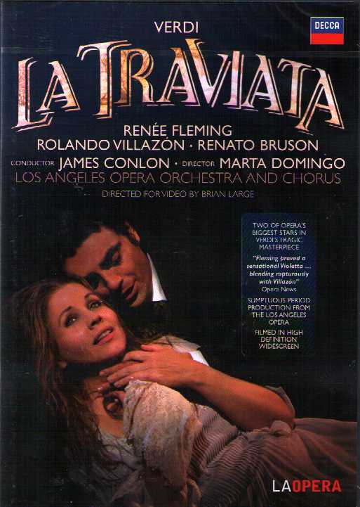 Giuseppe Verdi / La Traviata / Renée Fleming / Rolando Villazón / Renato Bruson / Los Angeles Opera DVD