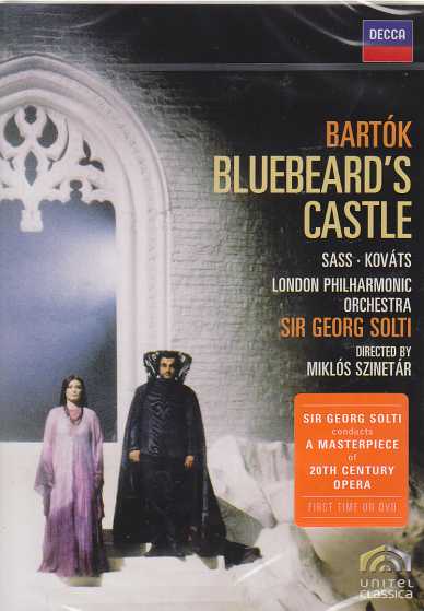 Béla Bartók / Bluebeard's Castle / Kolos Kováts / Sylvia Sass / London Philharmonic Orchestra / Sir Georg Solti DVD