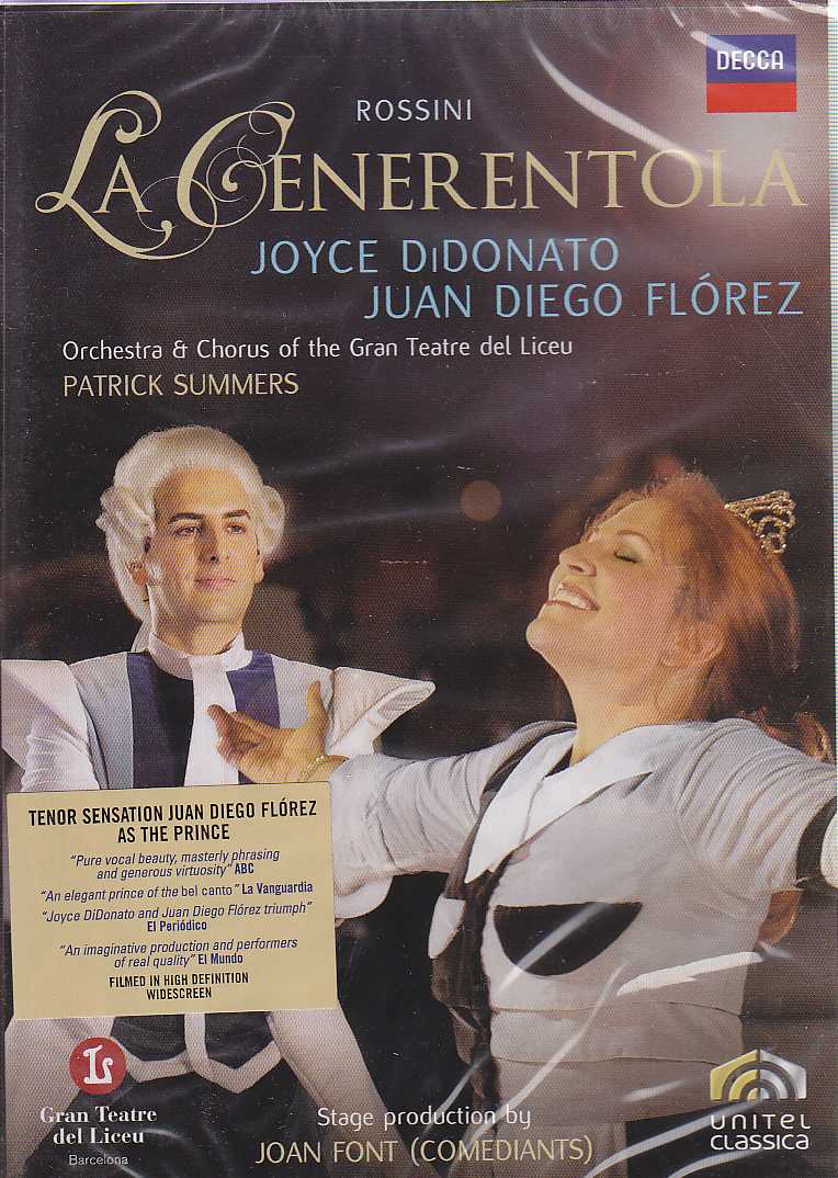 Gioachino Rossini / La Cenerentola // Joyce DiDonato / Juan Diego Florez / Orchestra & Chorus of the Gran Teatre del Liceu / Patrick Summers