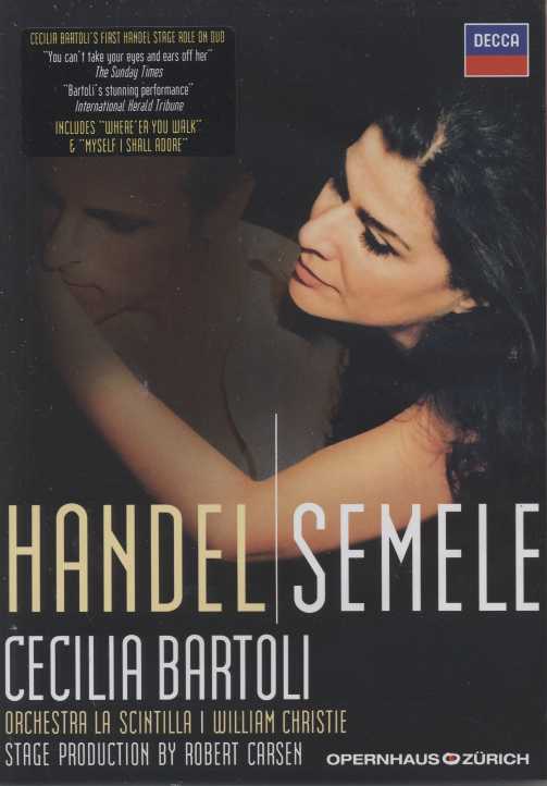 Georg Friedrich Händel / Semele / Cecilia Bartoli / Charles Workman / Birgit Remmert / William Christie / Opernhaus Zürich DVD