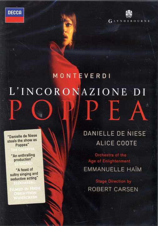 Claudio Monteverdi / L'Incoronazione di Poppea / Danielle De Niese / Alice Coote / Orchestra of the Age of Enlightenment / Emmanuelle Haim