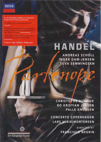 Georg Friedrich Händel / Partenope // Andreas Scholl / Inger Dam-Jensen / Concerto Copenhagen / Lars Ulrik Mortensen