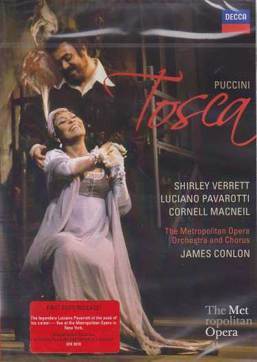 Giacomo Puccini / Tosca / Shirley Verrett / Luciano Pavarotti / The Metropolitan Opera Orchestra & Chorus / James Conlon DVD