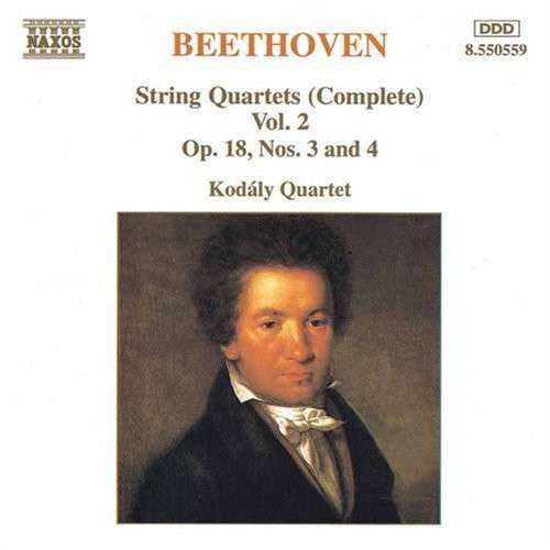 Ludvig van Beethoven / String Quartets (Complete) Vol. 2 / Kódaly Quartet
