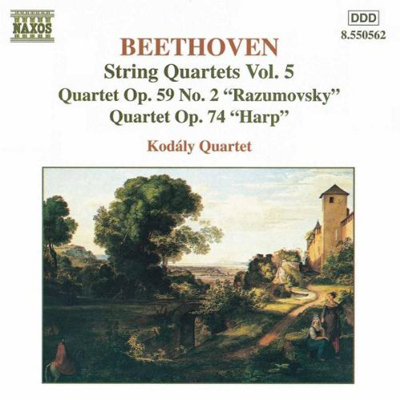 Ludwig van Beethoven / String Quartets No. 8 & 10 / Kódaly Quartet