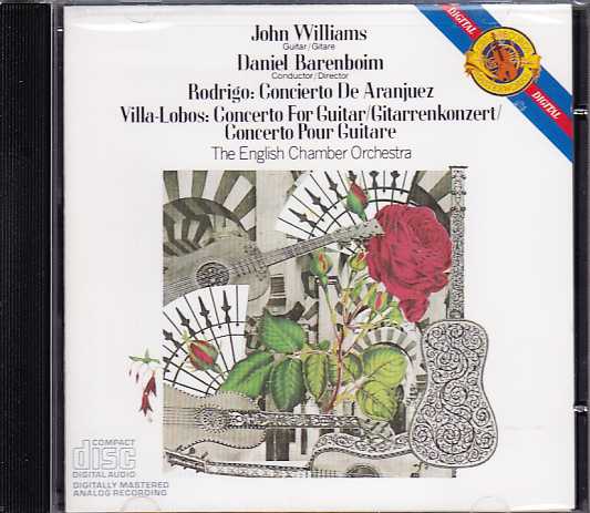 Joaquin Rodrigo / Concierto de Aranjuez / Heitor Villa-Lobos / Concerto for Guitar / John Williams / English Chamber Orchestra / Daniel Barenboim