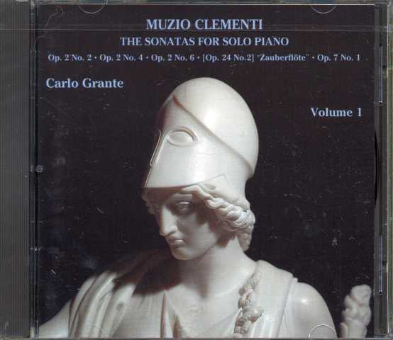 Muzio Clementi / Piano Sonatas Vol. 1 / Carlo Grante