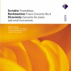 Sergei Rachmaninov / Igor Stravinsky / Alexander Scriabin / Works for Piano and Orchestra / Alexei Lubimov / Toronto SO / Jukka-Pekka Saraste
