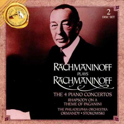 Sergei Rachmaninov / Piano Concertos 1-4 / Philadelphia Orchestra / Eugene Ormandy / Leopold Stokowski / Sergei Rachmaninov 2CD