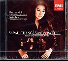 Dmitri Shostakovich / Violin Concerto no. 1 / Sergei Prokofiev / Violin Concerto no. 1 / Sarah Chang / Simon Rattle