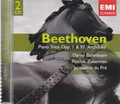 Ludwig van Beethoven / Piano Trios / Daniel Barenboim / Pinchas Zukerman / Jacqueline du Pré