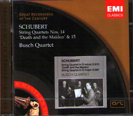 Franz Schubert / String Quartets 14 & 15 / Busch Quartet