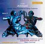 Tomaso Albinoni / Double Oboe/String Concertos Vol. II / Robson / Latham / CM90 / Standage 
