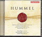 Johann Nepomuk Hummel / Potpourri / Violin Concerto etc. / James Ehnes / London Mozart Players / Howard Shelley