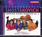Dmitri Shostakovich / String Quartets 1 & 12 / Sorrel Quartet