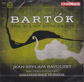 Béla Bartók / Piano Concertos 1-3 // Jean-Efflam Bavouzet / BBC Philharmonic / Gianandrea Noseda